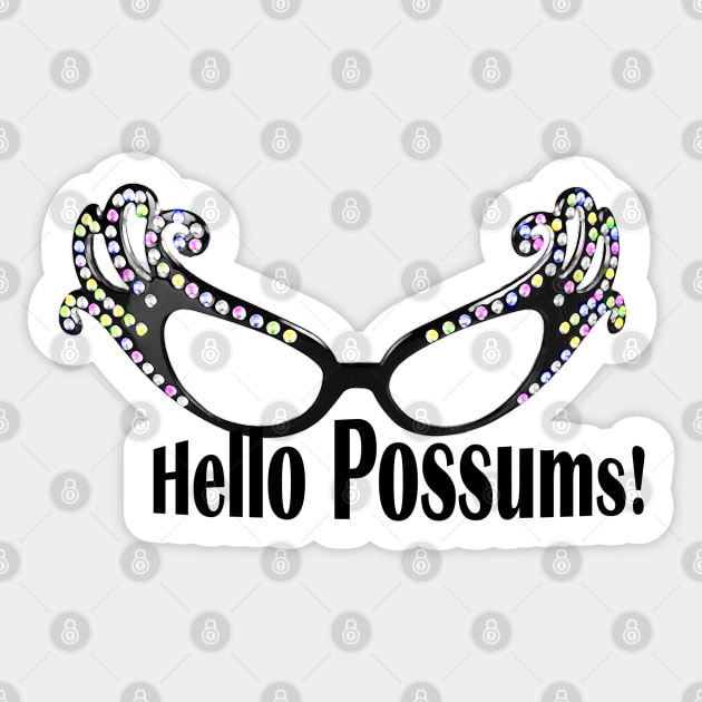 Hello Possums! Sticker by Melbournator